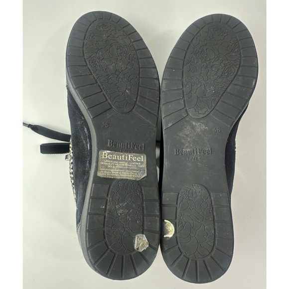 BeautiFeel Women's Lace Up Sneakers Animal Print Shoes Size 38 US 7 - 7.5 - Picture 7 of 12